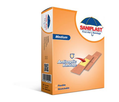 Saniplast Fabric Medium Antiseptic Bandage