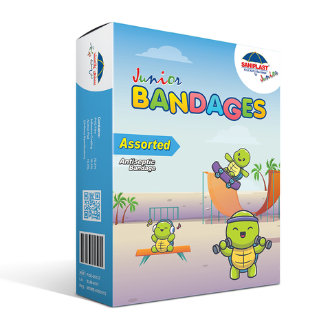 Saniplast Junior Assorted Antiseptic Bandages