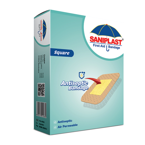 Saniplast Square Antiseptic Bandage